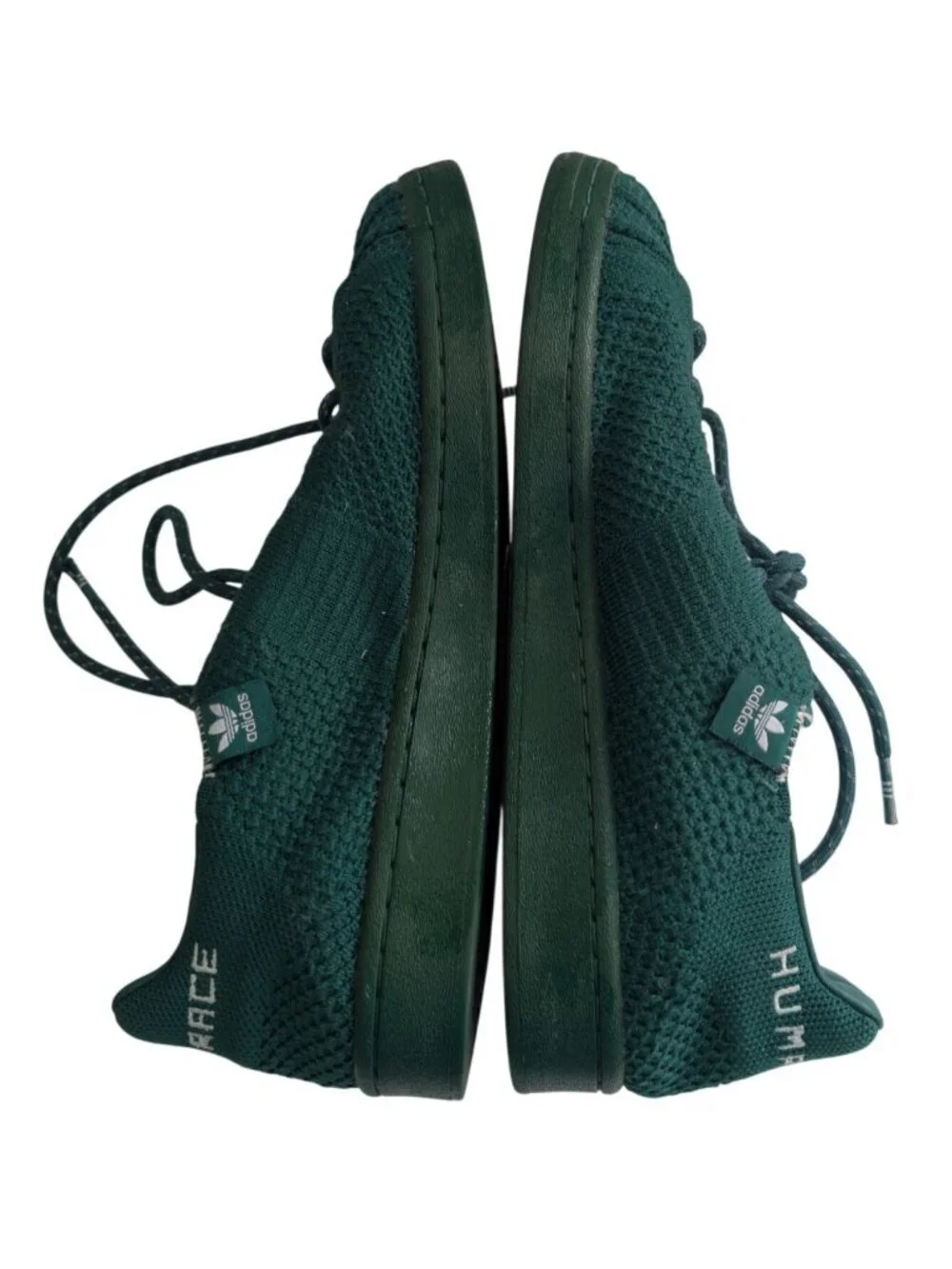 Adidas Pharrell Williams Human Race Superstar Primeknit Green Mens 8.5
